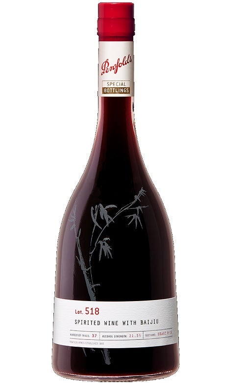 Penfolds Lot 518 Spirited With Baijiu Shiraz Wine